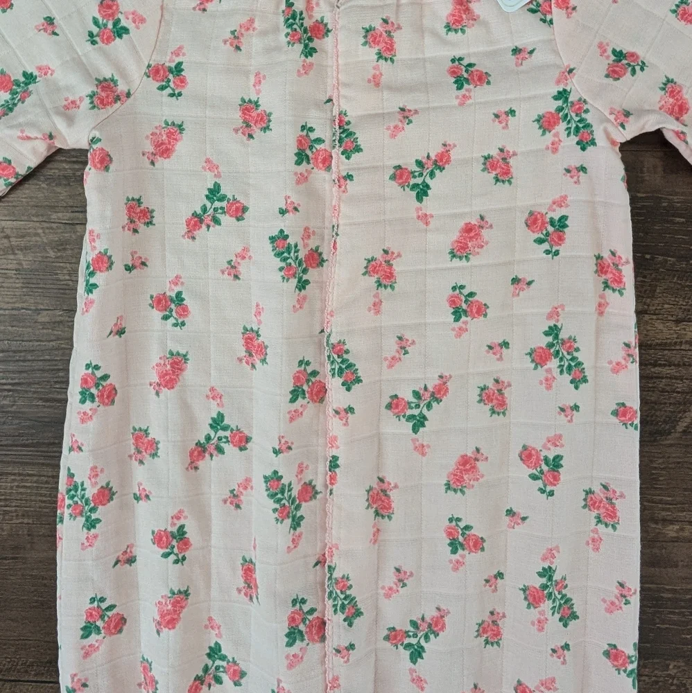 NWT Mud Pie Pink Floral Gown